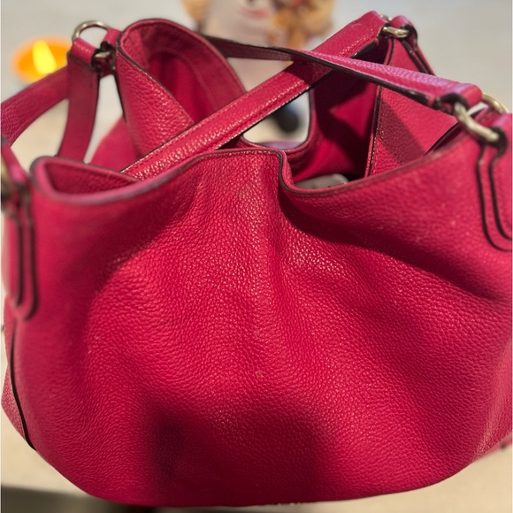 Beautiful Pink Coach Shoulder Bag - Picture 9 of 11